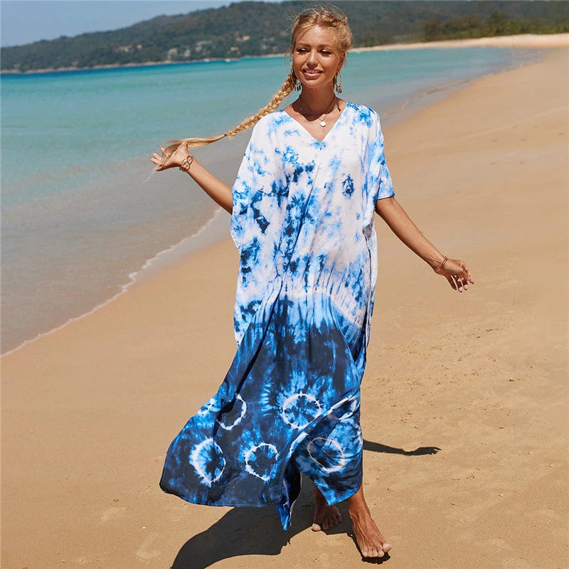 Seaside Tie Dye Beach Dress