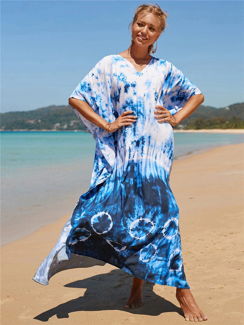 Seaside Tie Dye Beach Dress