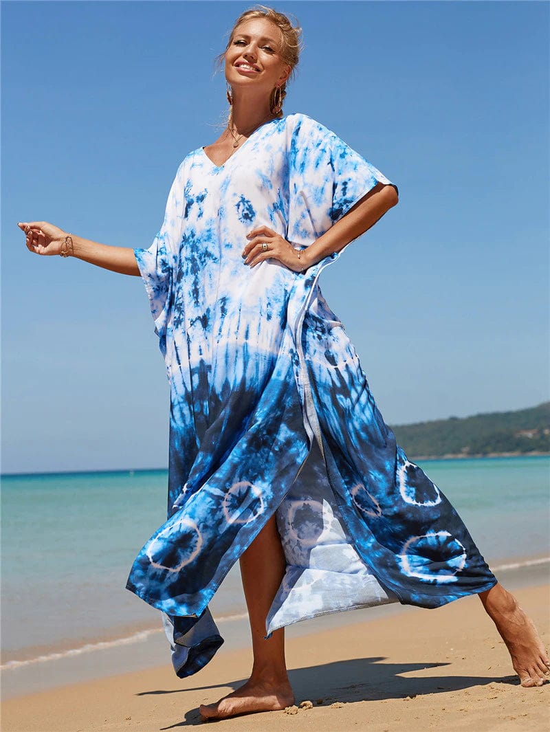 Seaside Tie Dye Beach Dress