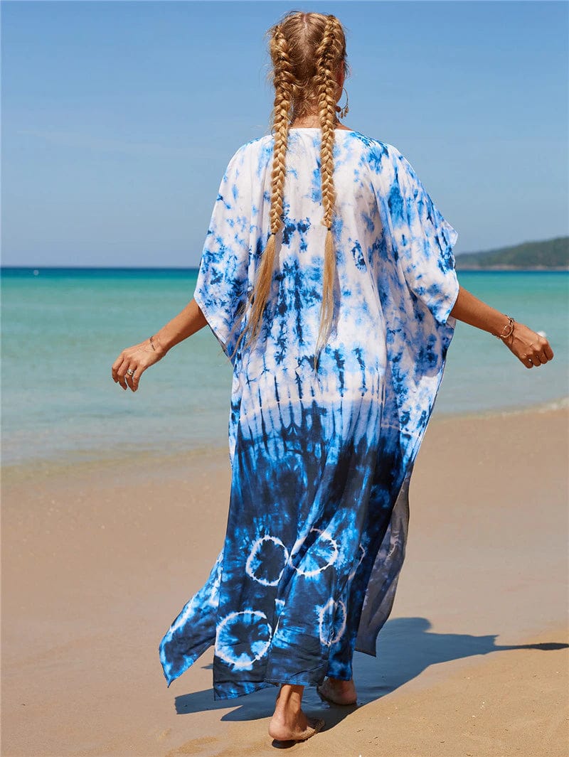 Seaside Tie Dye Beach Dress